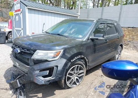 2016 Ford Explorer Sport z USA, uszkodzony, nr VIN 1FM5K8GT6GGC11179